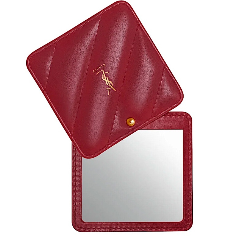 Yves Saint Laurent Red Beauty Quilted Mirror